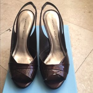 Antonio Melani Brown Heels
